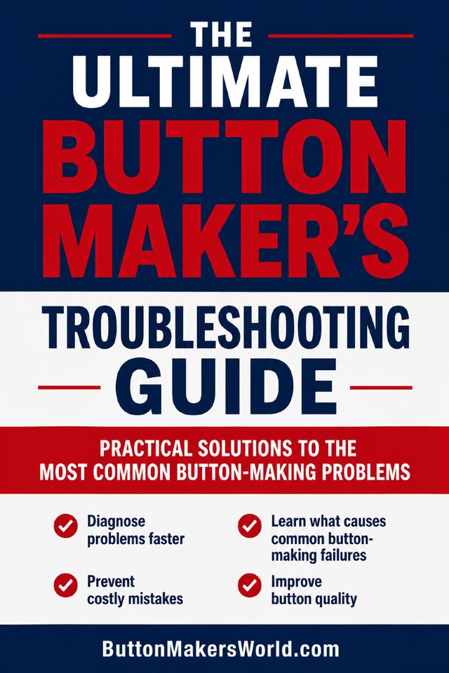Cover of The Ultimate Button Maker's Troubleshooting Guide
